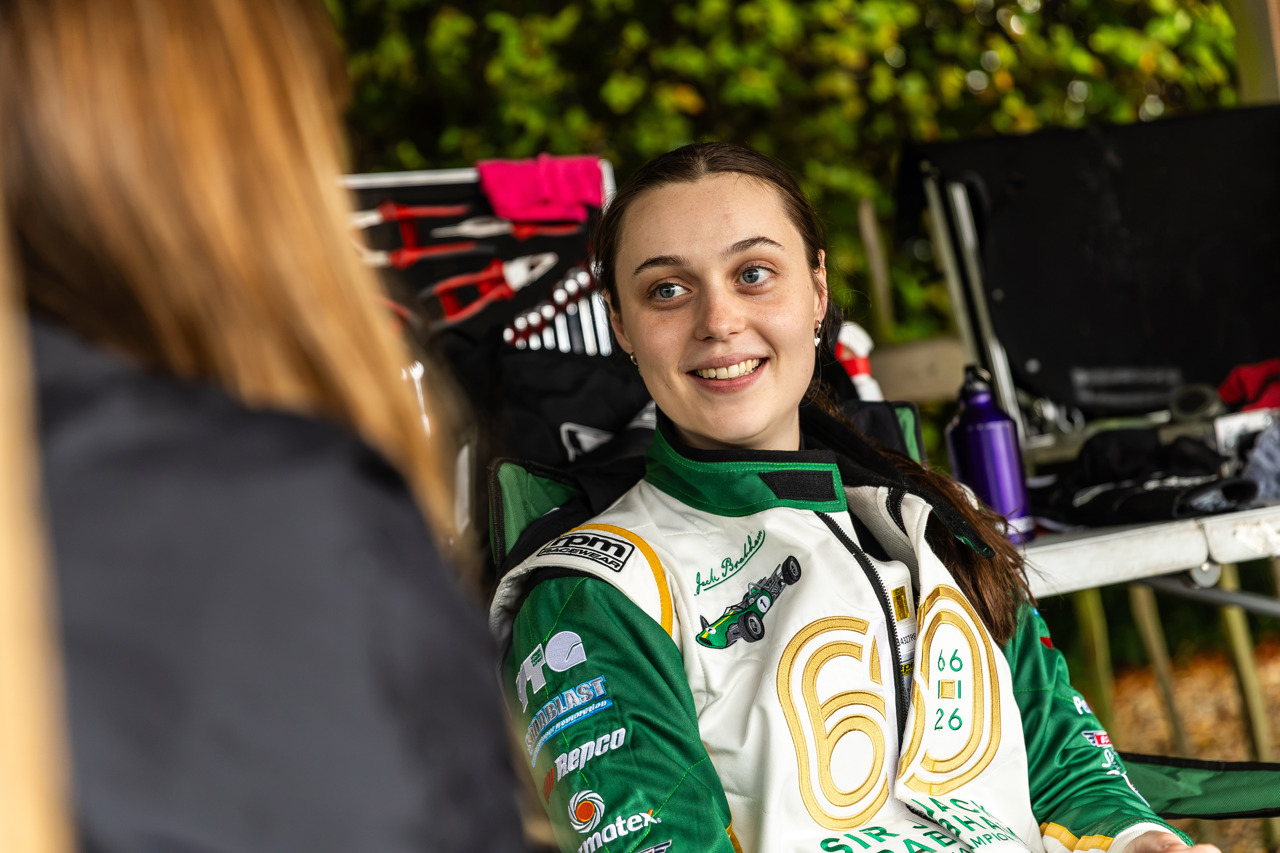 Unfinished business: Australian racer Abby Wingett on her Goodwood Revival debut